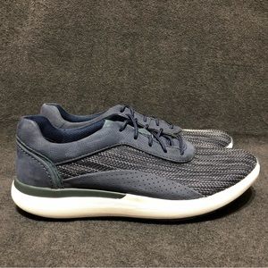 Clarks Unstructured Womens Size 8.5 Un Cruise Blue Nubuck Mesh Shoes Sneakers
